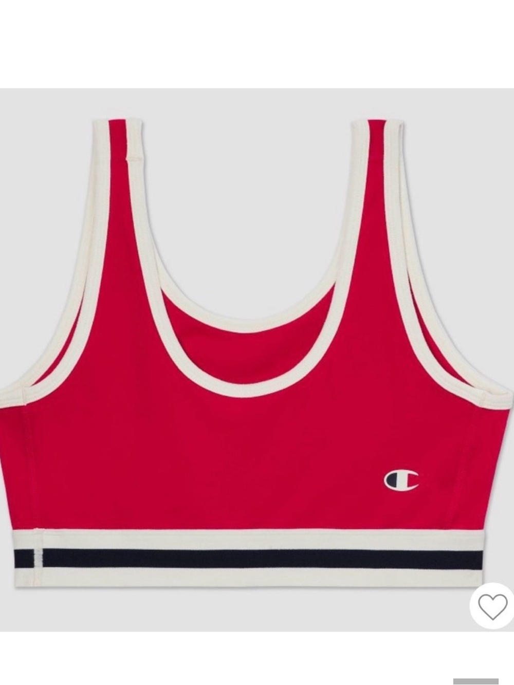 Champion Fitted Sports Bra Red - Picture 2 of 4
